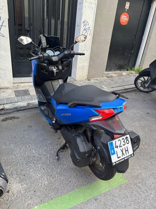 Moto Wottan Storm-T Azul 125cc