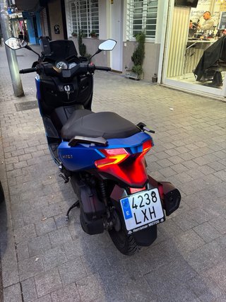 Moto Wottan Storm-T Azul 125cc