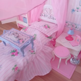 Valigia Barbie Camera da Letto e Bagno