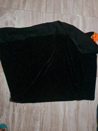 Lote 2 Vestidos Disfraces Naranja y Plateado