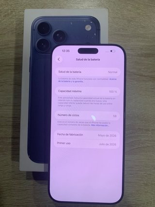 iPhone 17 Pro Max 256GB Azul Marino