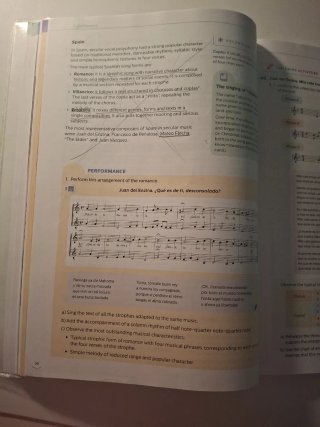 Libro Música II 2º ESO en Inglés