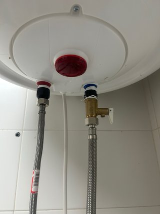 Termo eléctrico blanco