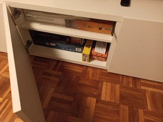 Mueble TV Bestå Blanco