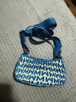 Bolso de hombro estampado M