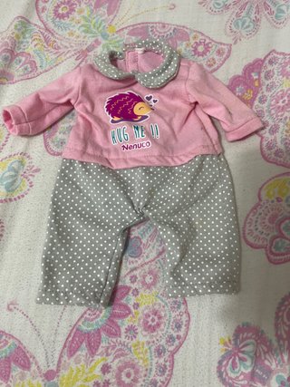 Pijama Nenuco Erizo Rosa y Gris