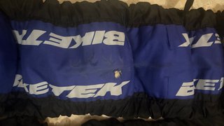 Calentadores Moto BIKETEK Azul/Negro