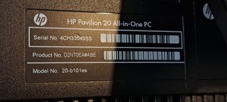 HP Pavilion 20 b101bs All-in-One