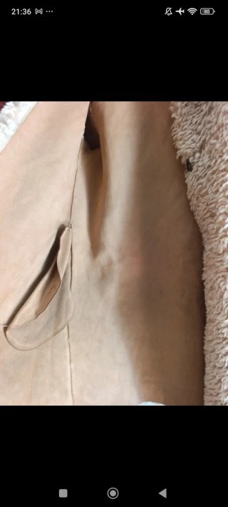 Cappotto invernale beige taglia M