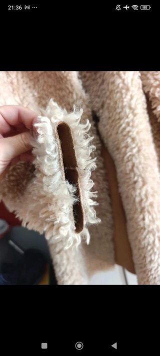 Cappotto invernale beige taglia M