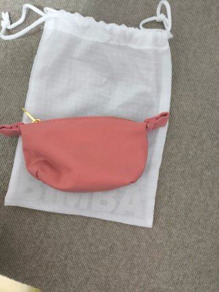Bimba y Lola Monedero Triángulo Salmón