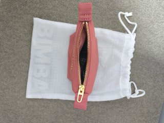Bimba y Lola Monedero Triángulo Salmón