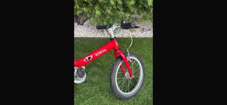 Bicicleta infantil KOKUA 16 roja