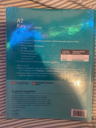 Libro de ingles A2 Key for school trainer