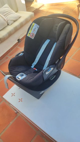 Cybex Base Z + Silla Cloud Z i-Size platinum