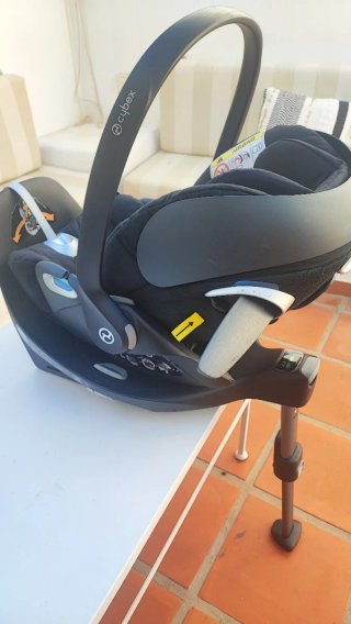 Cybex Base Z + Silla Cloud Z i-Size platinum