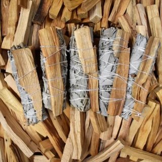 Atadito Salvia Blanca y Palo Santo