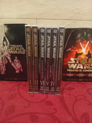 Pack Star Wars DVD Trilogía El Comienzo