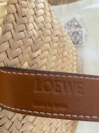 Bolso de paja Loewe