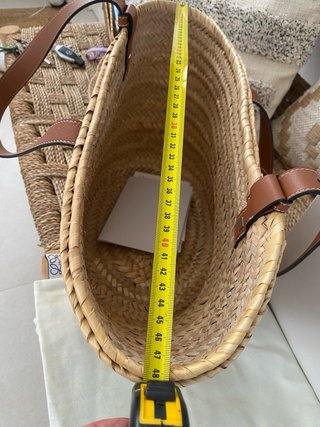 Bolso de paja Loewe