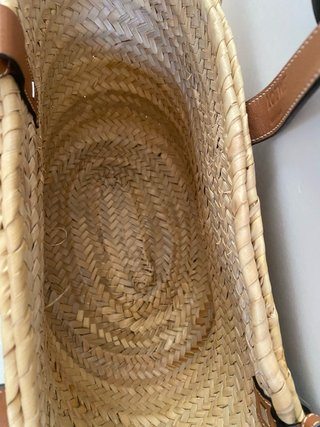 Bolso de paja Loewe