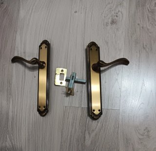 Juego Manillas Bronce + Mecanismo