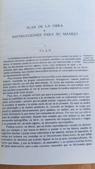 Diccionario Ideológico Julio Casares RAE Ed. 1954
