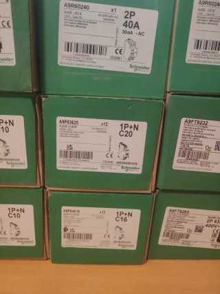 Cajas DPN 10,16,20,25,32,40,63  Automático Diferen