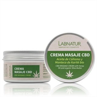 Crema de Masaje CBD Labnatur 100 ml