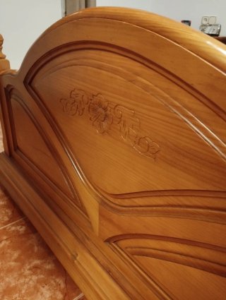 Cama Matrimonio Madera