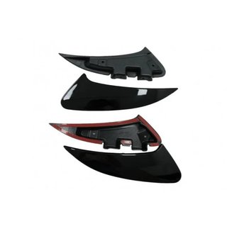 Aletines de paragolpes trasero para Mercedes CLA C