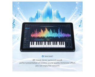 Tablet 10 Android 15 128GB + 8GB RAM Funda Negra