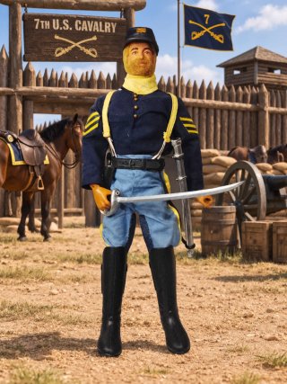 Geyperman Sargento 7º Caballería Vintage