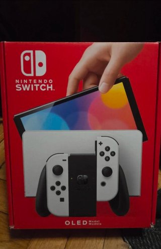 Nintendo Switch OLED Blanca