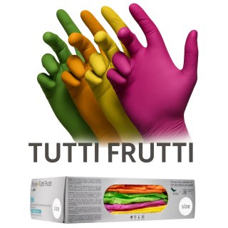 Guantes de Nitrilo Tutti Frutti – Caja 100 uds