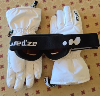 Pack Nieve Guantes y Gafas Esquí