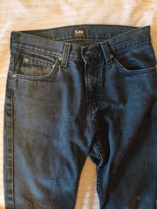 Pantalón Lee Negro Hombre