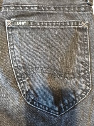Pantalón Lee Negro Hombre
