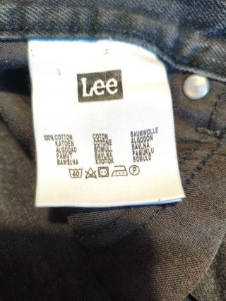 Pantalón Lee Negro Hombre
