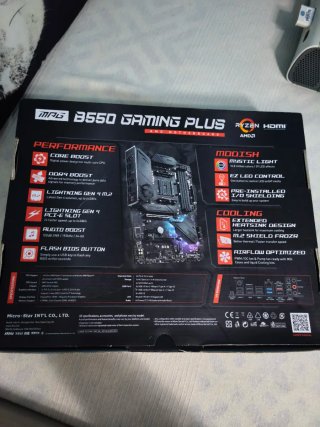 Placa Base MSI B550 Gaming Plus