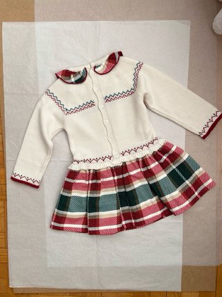 Vestido Mac Ilusion de invierno niña 24 meses