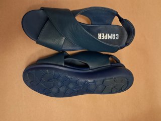 Sandalias Camper Azul Mujer