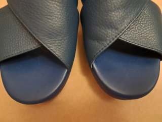 Sandalias Camper Azul Mujer