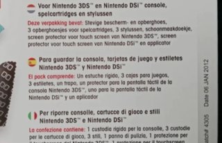 Nuovo. Pack custodia + Accessori Nintendo 3DS Nero