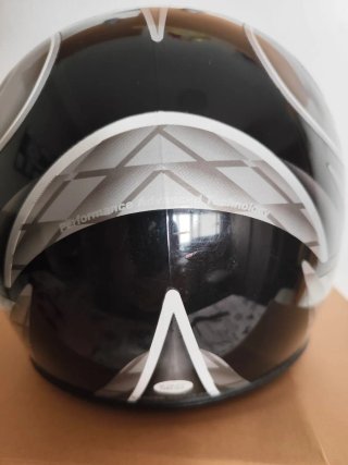 Casco Moto MT Fusion Negro/Gris