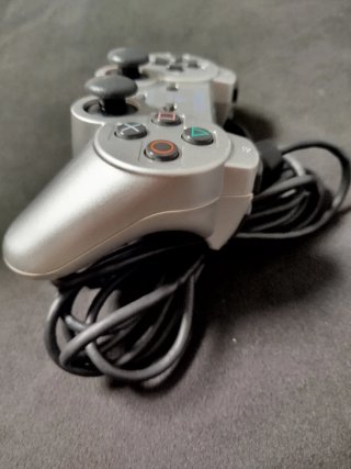 Controller PS2 Originale Sony Argento