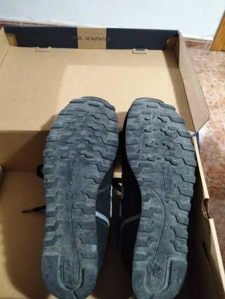 Zapatillas New Balance Hombre Negras Blancas