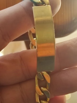 Pulsera esclava oro de 18 kts. 79,11 gramos