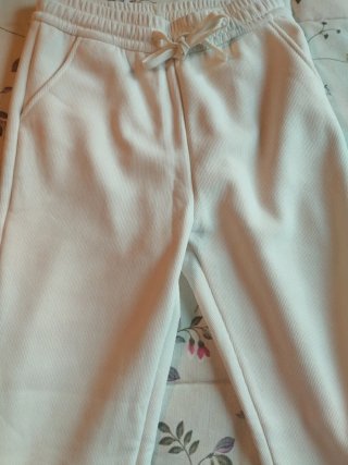 Pantalón blanco pana