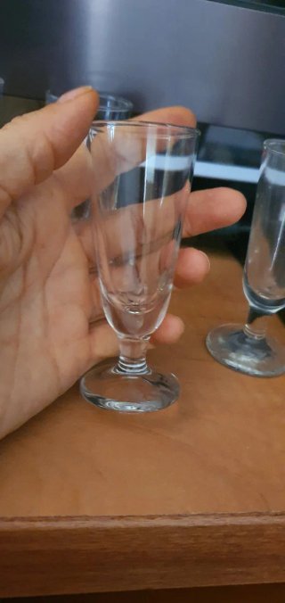 6 Copas Chupito Forma Champan